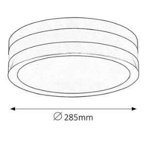 Obrazek Lampa ogrodowa Stuttgart 8220 D28,5 chrom PL1