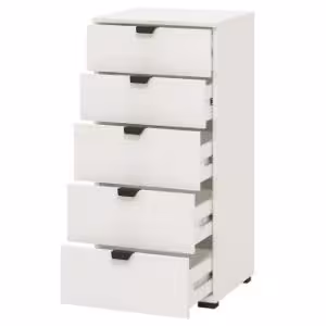 Obrazek Komoda Duerto 5F 45 biała 11008310
