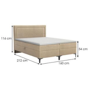 Obrazek Łóżko Tempe Box Spring 160x200 Manila 02