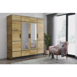 Obrazek Szafa Roj 4D 207 craft złoty