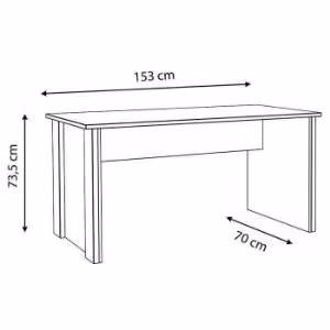 Obrazek Biurko Symmach 153 Old-Wood Vinteage/Beton