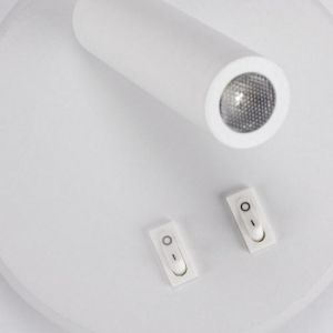 Obrazek Kinkiet Otello LED C 6W+3W white 03722 K1