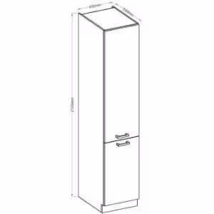 Obrazek Szafka kuchenna Eko White 40DK-210 2F