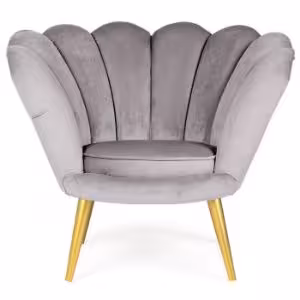 Obrazek Fotel Tristan Bluvel 14/złote