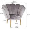 Obrazek Fotel Tristan Bluvel 14/złote
