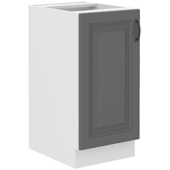 Obrazek Szafka kuchenna Stilo dustgrey/biały 40d 1f bb