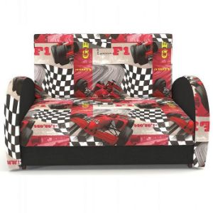 Obrazek Sofa Kaja II Formuła czerwona + Mura 100