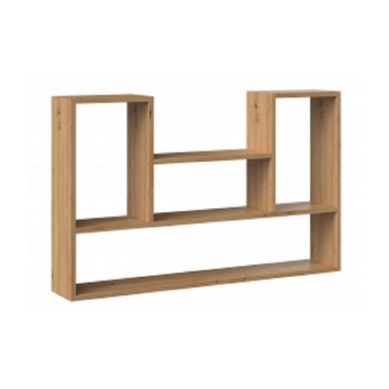 Obrazek Regał wiszący Hubert 4P dąb artisan