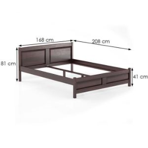Obrazek Łóżko Sosna LK104–160x200 orzech 