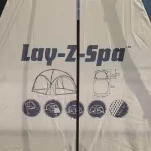 Obrazek Zadaszenie kopuła nad basen 3,90X3,90X2,55 m 58460