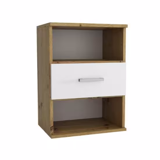 Obrazek Szafka nocna Goda III 1S artisan/biały