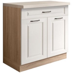 Obrazek Szafka Kuchenna Smart 6D Sonoma/Biały Mat