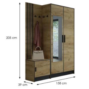 Obrazek Garderoba Roj Plus 13 craft 