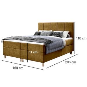 Obrazek Łóżko Calipso IV 160x200 Monolith 48