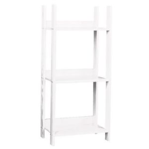 Obrazek Regał eko niski 120 sosna bejca biała