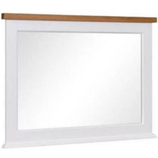 Obrazek Lustro Galia P05 Biały/Dąb Natura 