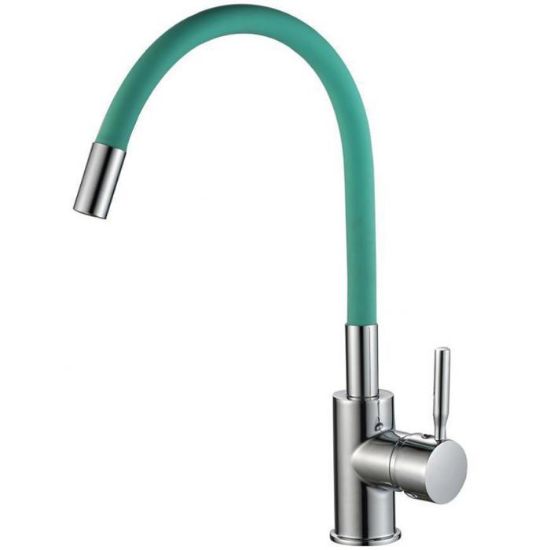 Obrazek Samba bateria zlewozmywakowa elastyczna miętowa 