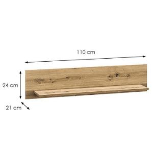 Obrazek Półka Nevio 22 dąb artisan