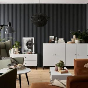 Obrazek Panel lamelowy VOX LINERIO L-LINE Antracyt 21x122x2650mm