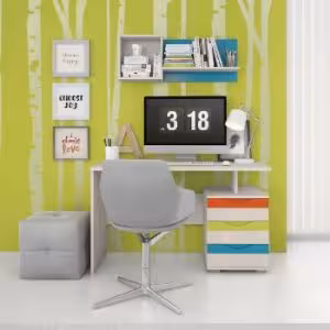 Obrazek Ława JOY-KLS polar pine/mango/lime/torquise 