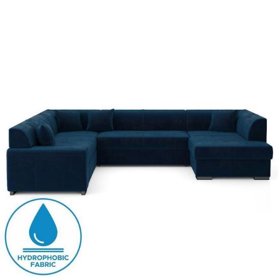 Obrazek Narożnik z funkcją spania Minos U Monolith 77 prawostronny