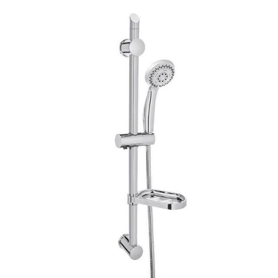 Obrazek Zestaw natryskowy Esla AU-94-001 chrom 5F