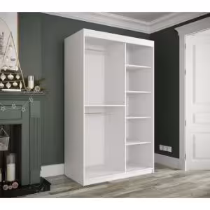 Obrazek  Szafa Marmur Pole 120 Biały/Marmur Biały 