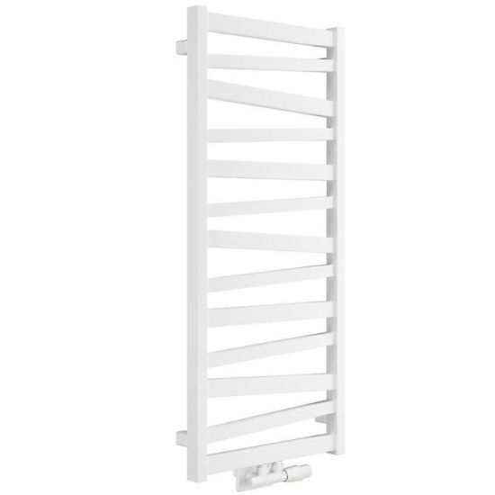 Obrazek Grzejnik łazienkowy Italic 113 1125x500 biały 