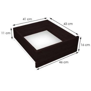 Obrazek Komplet Szuflad (2SZT) 120 150 180 200 Czarny