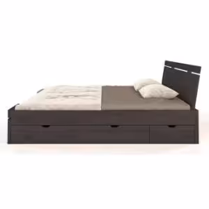 Obrazek Łóżko sosnowe Skandica Sparta maxi+sz 200X200 palisander