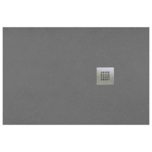 Obrazek Brodzik prostokątny Opal 120/90/2,6 szary