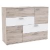 Obrazek Komoda Skive Dąb Piaskowy/Biały