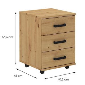 Obrazek Kontenerek 3s Malta Dąb Artisan Typ 201