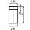 Obrazek Rura RP200/250-CZ2