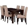 Obrazek Zestaw stół i krzesła Jowisz 1+6 orzech 