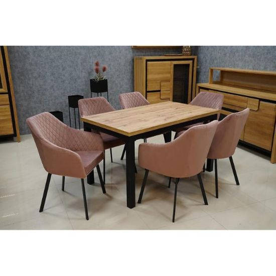 Obrazek Zestaw stół i krzesła Singapur 1+6 