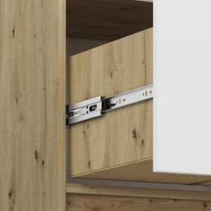 Obrazek Komoda 120 Fini 06 dąb artisan/biały/antracyt