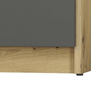 Obrazek Komoda 120 Fini 06 dąb artisan/biały/antracyt