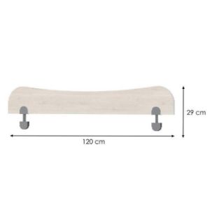 Obrazek Poręcz Joy OK120 polar pine/mango/lime/torquise 