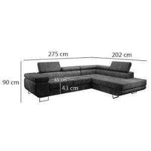 Obrazek Narożnik Lotus L Kronos 34 prawostronny