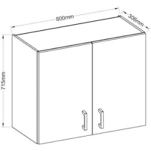 Obrazek Szafka kuchenna Sara sonoma 80G-72