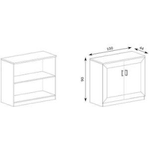 Obrazek Komoda T3 2d Sys Tadeusz dąb lefkas