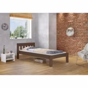 Obrazek Łóżko Pino 120x200 sosna bejca brąz