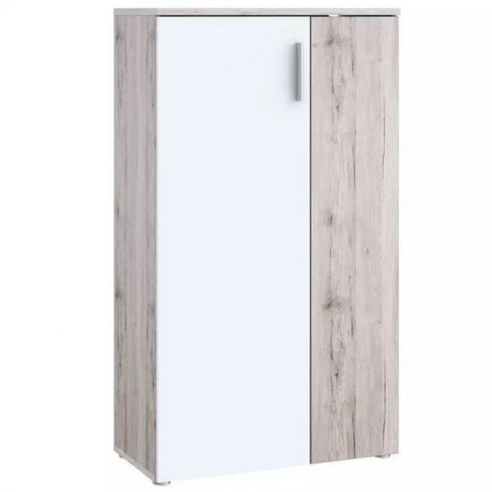 Obrazek Komoda Boots Dąb Piaskowy/Biały