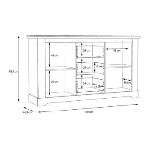 Obrazek Komoda Iloppa TIQK231-J99