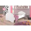 Obrazek Łóżko Dziecięce Casimo Biały 160 + materac i stelaż