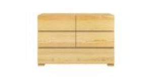 Obrazek  Komoda Drewniana Sosnowa 5s Skandica Vestre Naturalny 