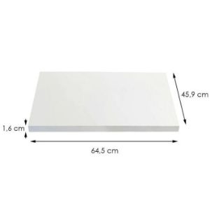 Obrazek Półki 3 szt. do szafy Malani 200 białe