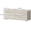 Obrazek Szafka RTV Piano TV120-1K2F/PN-71/KA/71 beige