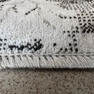 Obrazek Dywan wiskozowy Mahhad 1,6/2,3 84475 srebrny/antracyt